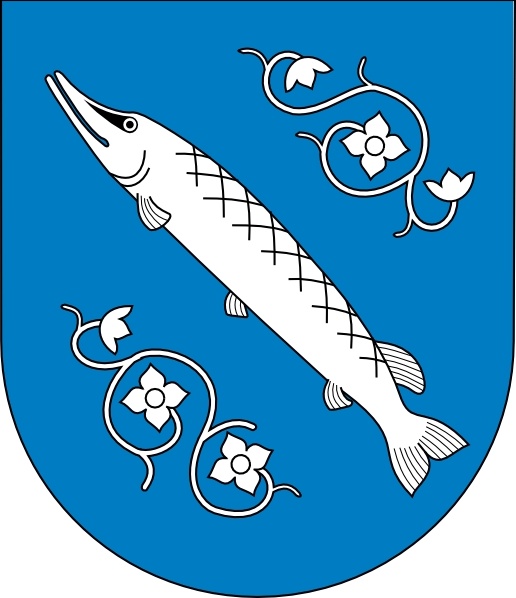 clipart fishes. Fish Sea Flowers Coat Of Arms