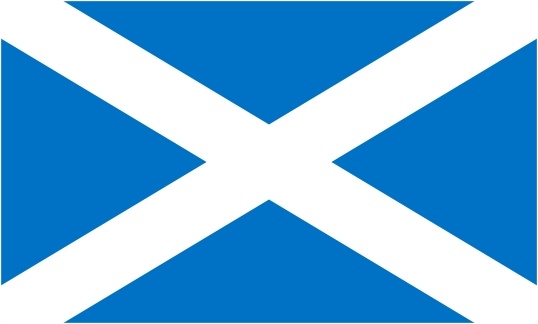 Flag Of Scotland clip art Free vector in Open office drawing svg ( .svg