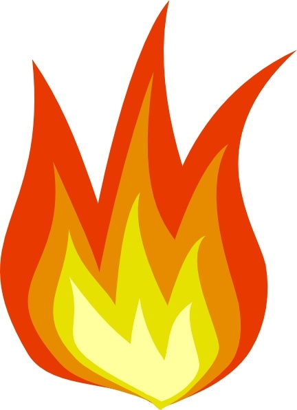 free vector clip art flames - photo #16