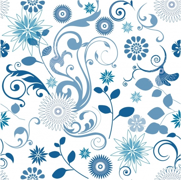 Floral Pattern Free Vector In Adobe Illustrator Ai Ai Encapsulated Postscript Eps Eps