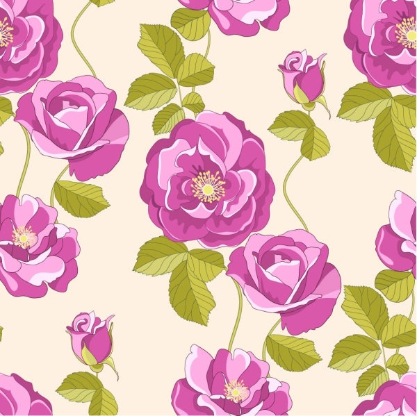 Flower background pattern ai svg free vector download (168,422 Free