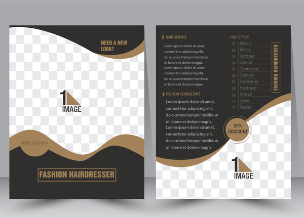 Free book cover template for illustrator free vector download (221,111