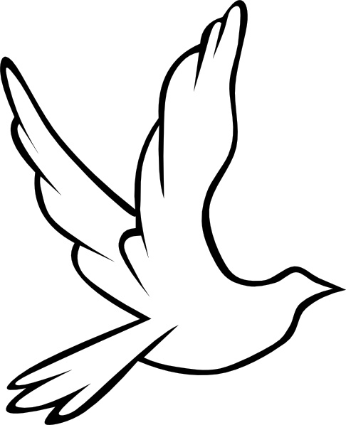 free christian clip art dove - photo #25