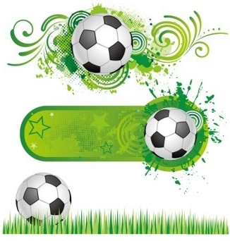 temas de fútbol patrón de EPS, EPS de fútbol, \u200b\u200bfútbol vector wallpaper