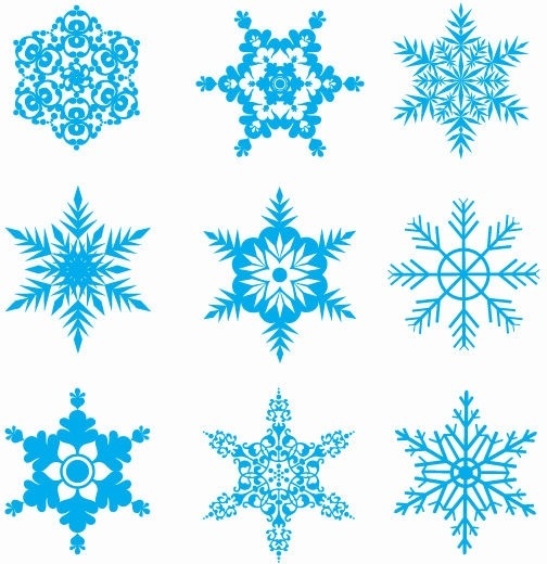 Winter Wallpaper Backgrounds on Free Snowflakes Vector Set Vector Misc   Free Vector For Free Download