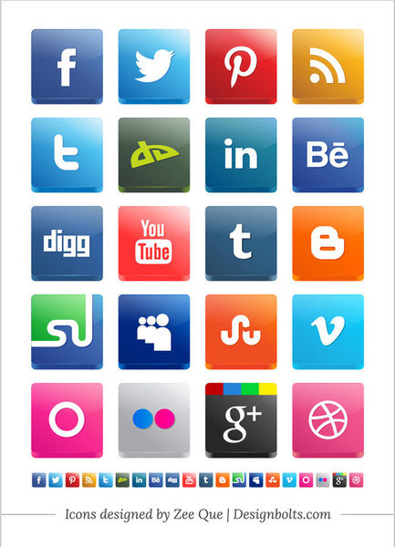 Download Icon Facebook Twitter Icons