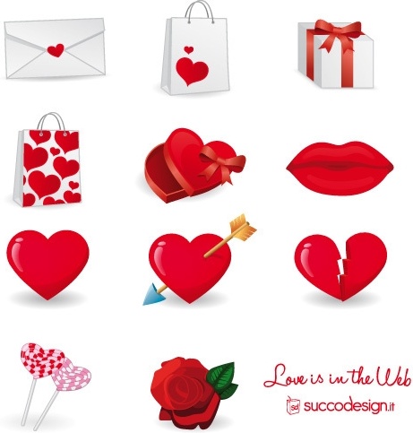 Vector Graphic Software Free on Free Vector Icon Set For Valentine   S Day Vector Icon   Free Vector