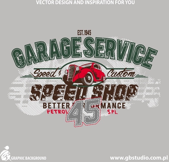 Free Vectorshirt on Free Vintage Vector T Shirt Design Service45 Vector Misc   Free Vector