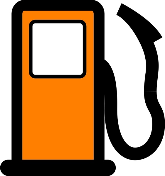 gas pump clip art. Fuel pump map POI. Preview