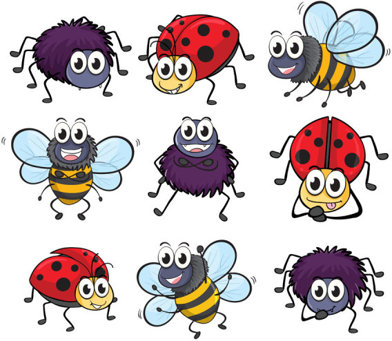 cartoon insect clipart - photo #35