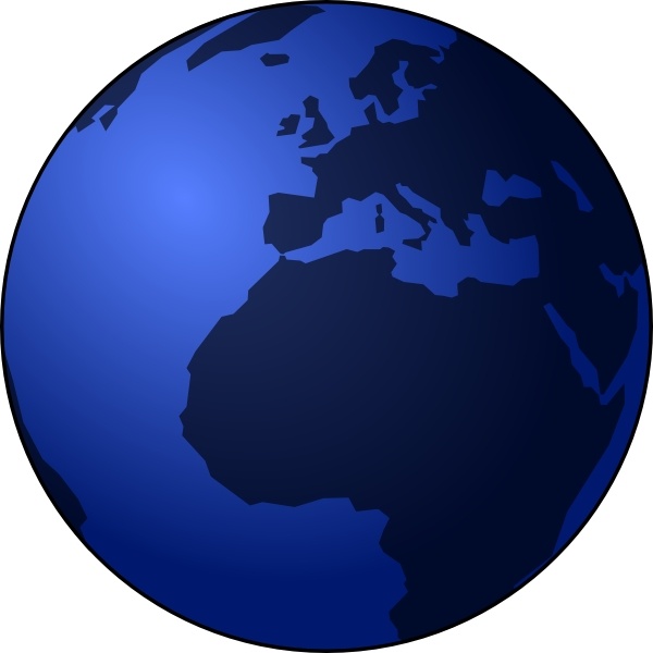 earth globe clipart vector - photo #31