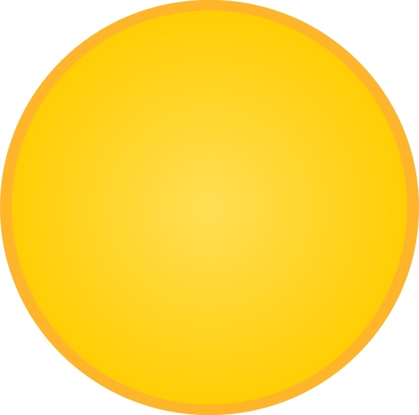 clipart yellow circle - photo #28