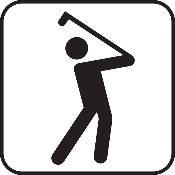 golf club clipart vector free - photo #35
