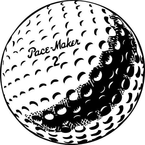 golf ball vector. Golfball clip art. Preview