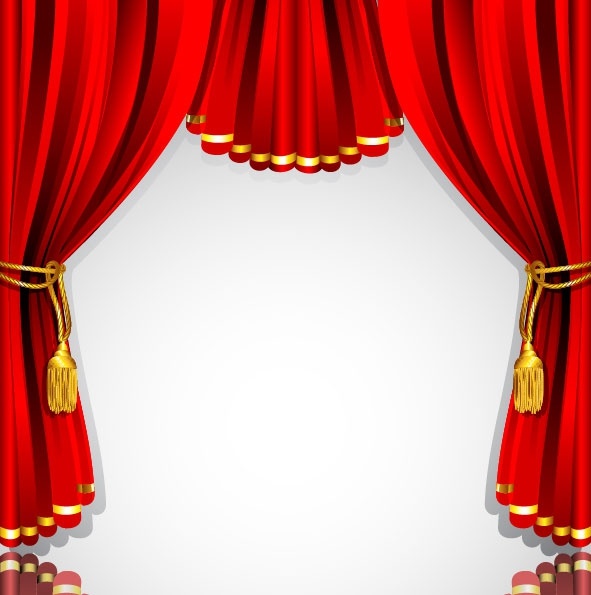 Red curtain vector free vector download (6,583 Free vector) for