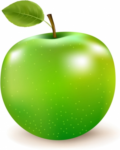 free clipart green apple - photo #28