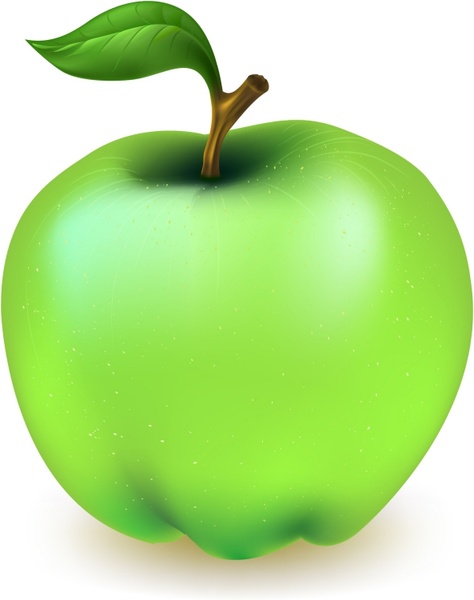 clipart of green apple - photo #38