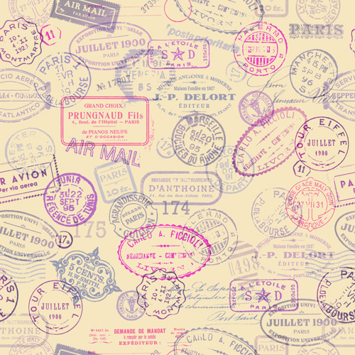 travel stamps clipart free - photo #28