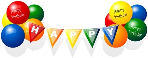 Birthday Cake Clip  Free on Happy Birthday Balloon Vector Vector Misc   Free Vector For Free