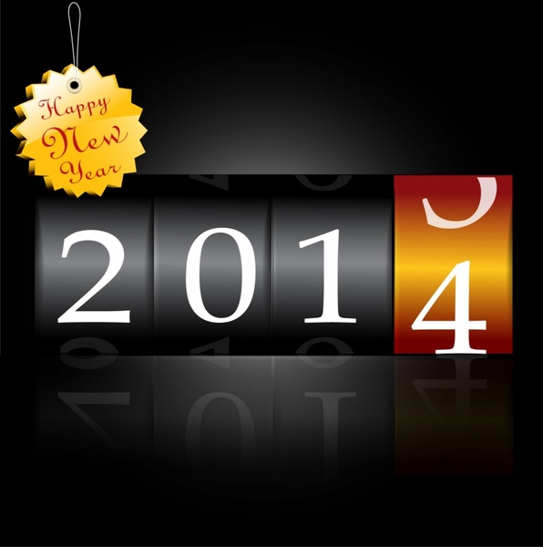 happy new year 2014 banner clip art - photo #10