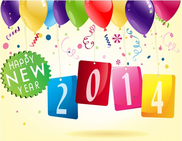 free clip art of happy new year 2014 - photo #23