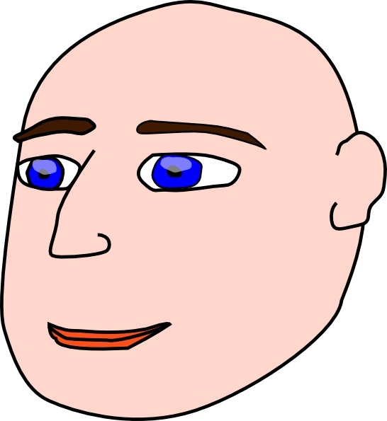 clipart bald man - photo #3