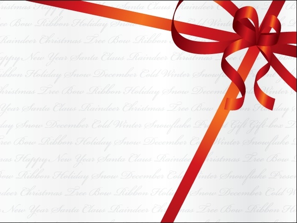 free holiday ribbon clip art - photo #28