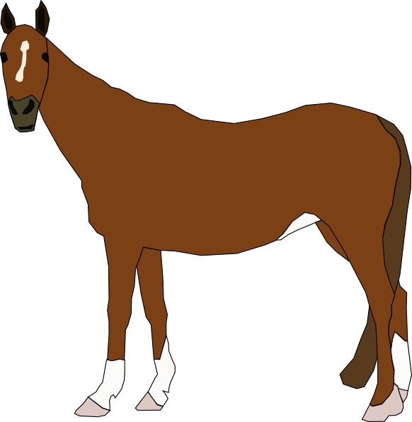 horse clip art free vector - photo #6