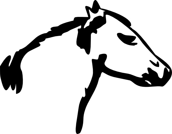 free clip art of horse head - photo #4