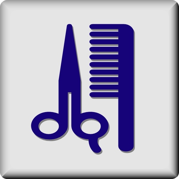 Free Icon Vector on Free Vector    Vector Clip Art    Hotel Icon Barber Or Hair Dresser