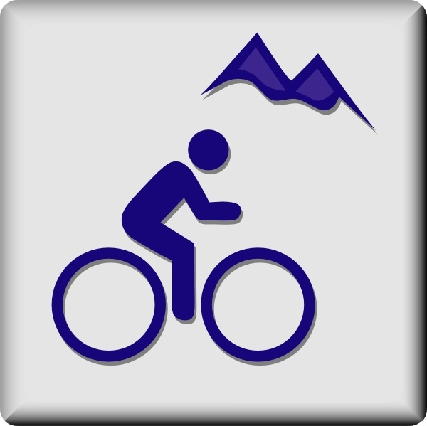 Free vector Vector clip art Hotel Icon Mountain Biking clip art