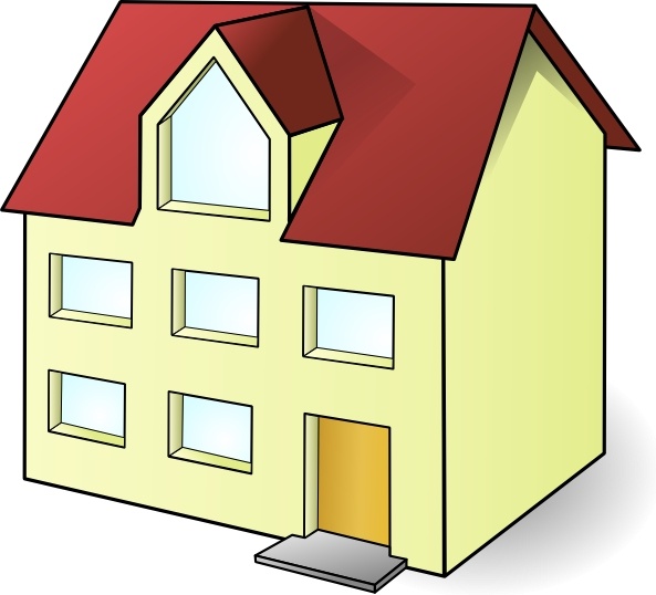 House clip art Free vector in Open office drawing svg ( .svg ) vector