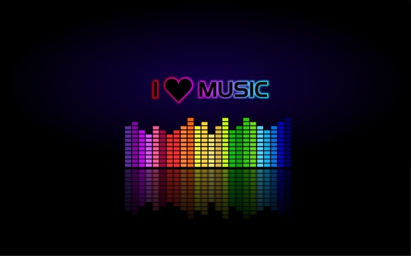 Music Wallpaper on Love Music  Wallpaper  Vector Clip Art   Free Vector For Free