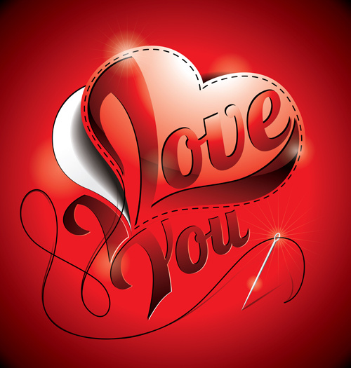 Love Images Free Download Vector 80 584 Heart Card Gambar