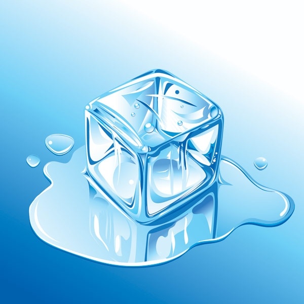 Ice realistic vector Free vector in Encapsulated