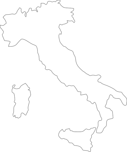 free clipart map of italy - photo #24