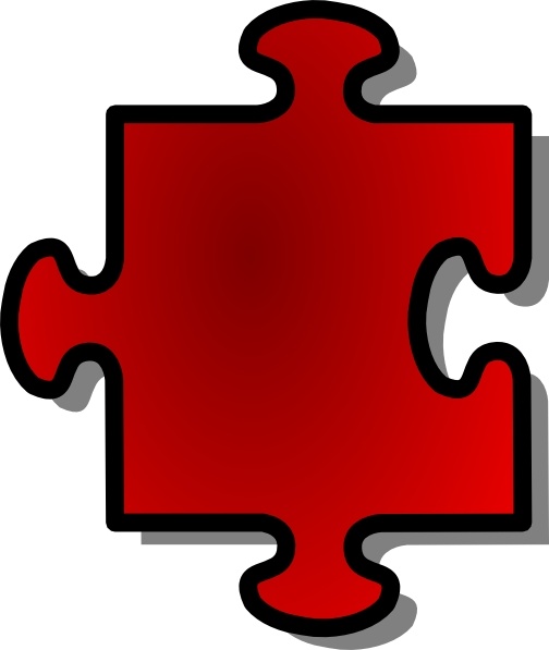 Free Crossword on Puzzle Piece Clip Art Vector Clip Art   Free Vector For Free Download