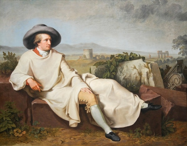 Portrait des Johann-Wolfgang von Goethe