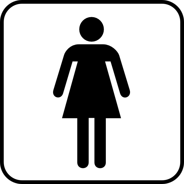clipart ladies toilet - photo #3