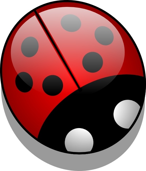 Ladybug clip art Free vector in Open office drawing svg ( .svg ) vector