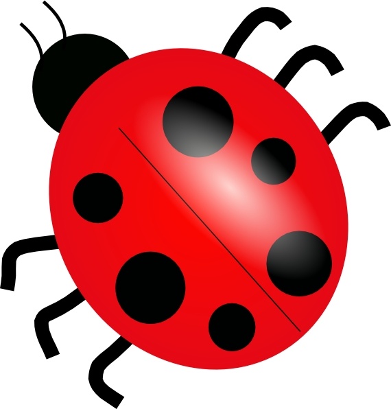 cute ladybug clipart free - photo #22