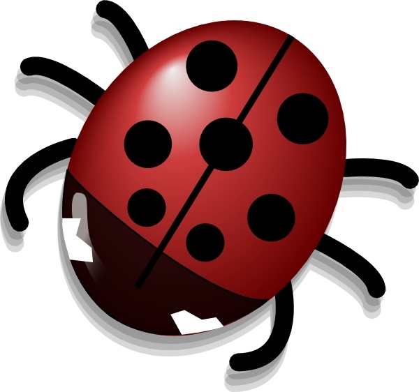 valentine ladybug clip art - photo #49
