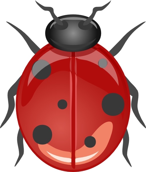 ladybug clipart vector - photo #11