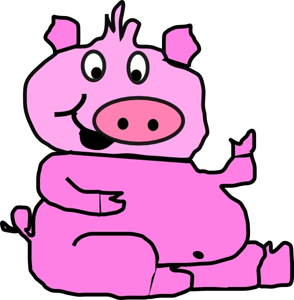 pig clipart vector - photo #48