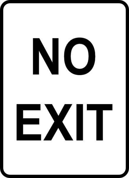 Clip Art Exit
