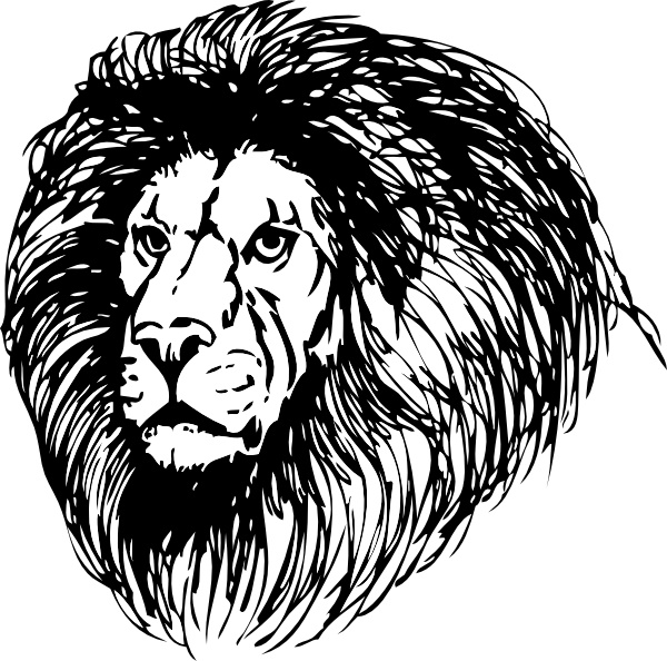 free download vector clipart lion - photo #11