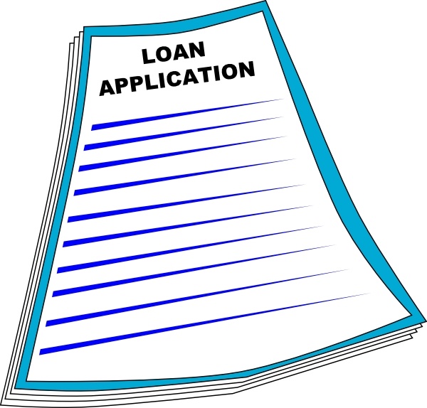 Loan Application clip art Free vector in Open office ...