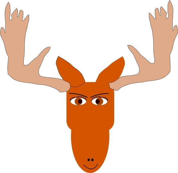 free baby moose clipart - photo #29