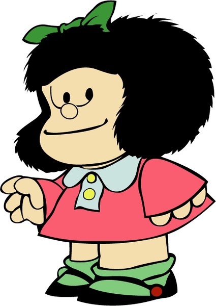 Free Graphic Vector Download on Mafalda Vector Logo   Vectores Gratis Para Su Descarga Gratuita