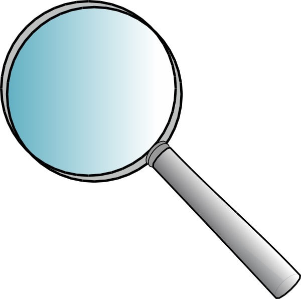 clipart magnifying glass free - photo #1
